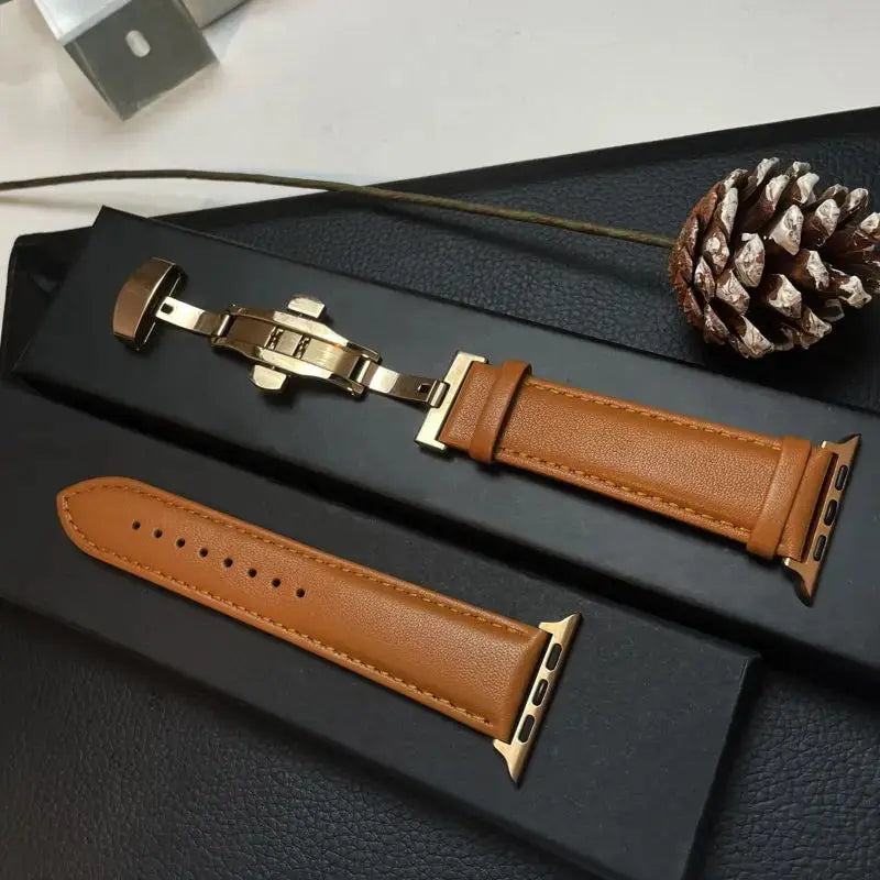 Premium Leather Band for Apple Watch
