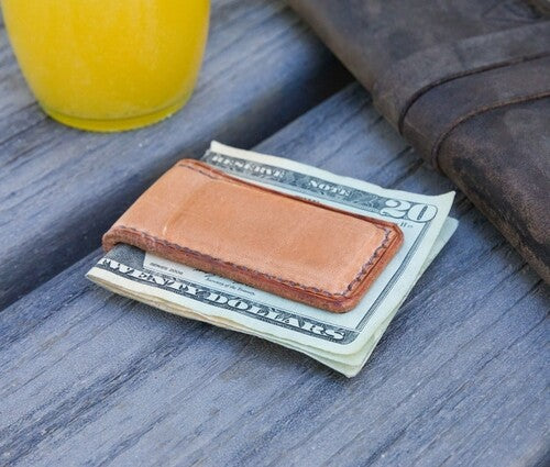 Premium Magnetic Leather Wallet