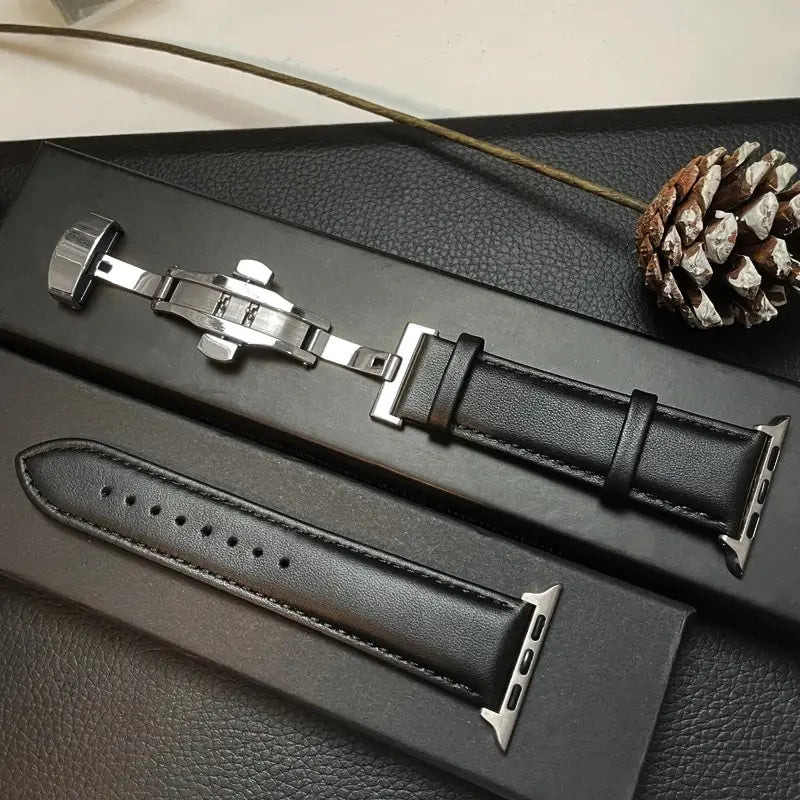 Premium Leather Band for Apple Watch