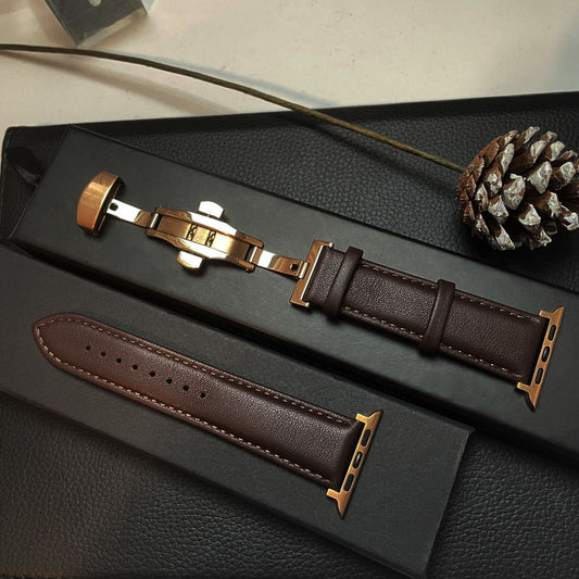 Premium Leather Apple Watch Band