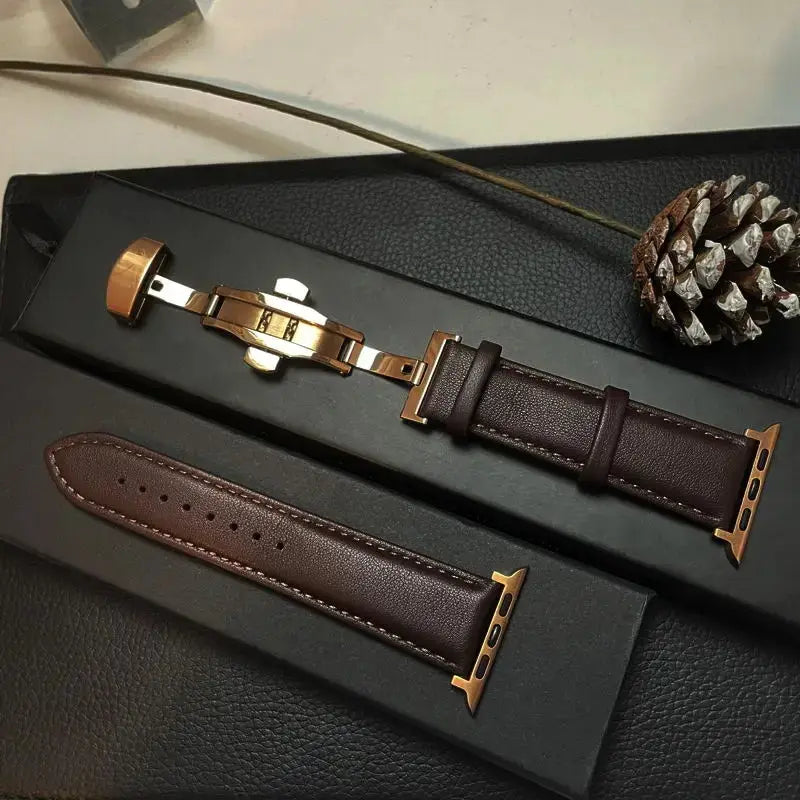 Premium Leather Band for Apple Watch