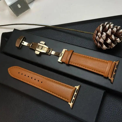 Premium Leather Band for Apple Watch