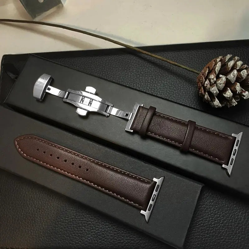 Premium Leather Band for Apple Watch